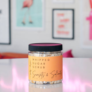 Sunsets + 'Sol' Mates Whipped Sugar Scrub