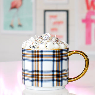 Toasted Marshmallow Pumpkin Brulee Mug Candle