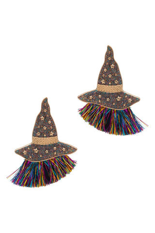 Witch Hat Earring