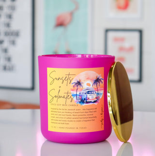 Sunsets + 'Sol' Mates Soy Candle