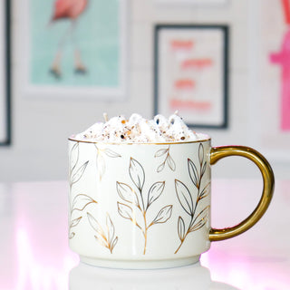 Toasted Marshmallow Pumpkin Brulee Mug Candle