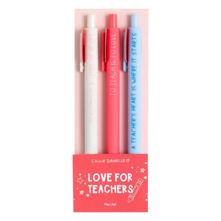 Love for Teachers Jotter Set