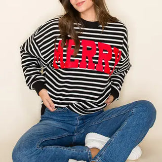 Merry Striped Sweater
