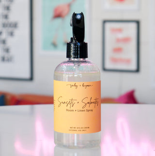 Sunsets + 'Sol' Mates Room + Linen Spray