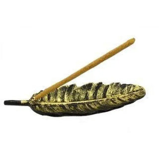 Gold Leaf Incense Holder
