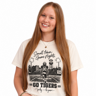Small Town Game Nights Football T-Shirt PREORDER