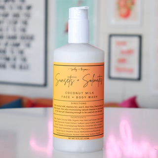 Sunsets + 'Sol' Mates Coconut Milk Body Wash