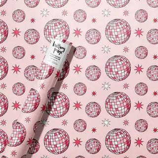 Disco Christmas Wrapping Paper Roll