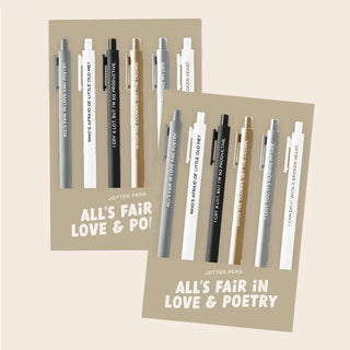 All's Fair in Love and Poetry Jotter Set