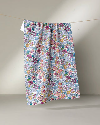 Amethyst Geometry Kitchen Tea Towels