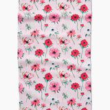 Anemone Garden Geometry Tea Towel