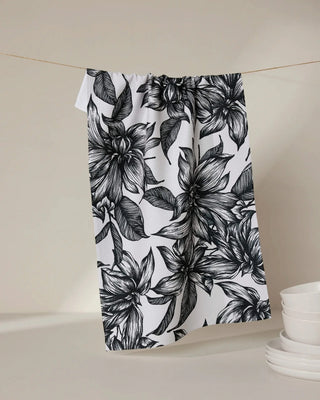 Caring Geometry Tea Towel