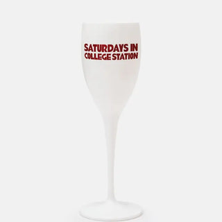 College Station Champagne Flute