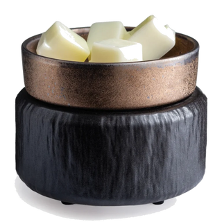 Primitive Black 2-in-1 candle warmer