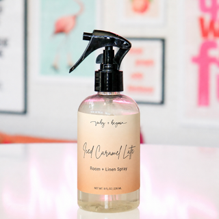 Iced Caramel Latte Room + Linen Spray
