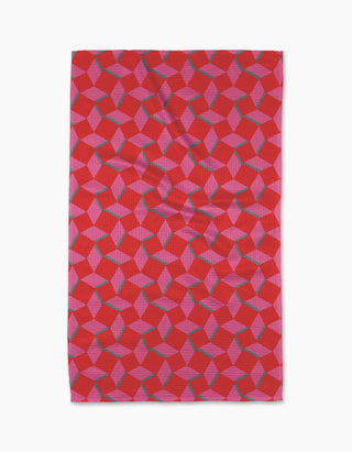 Circus Stand Geometry Tea Towel