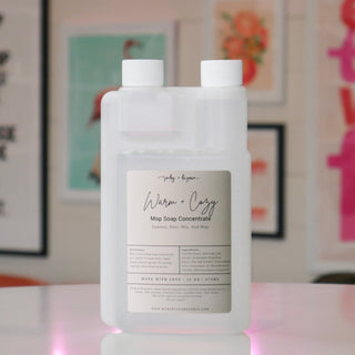 Warm + Cozy Mop Soap Concentrate