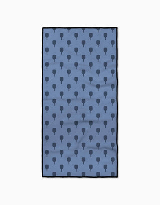 Pickle Ball Anyone Geometry Face Towel