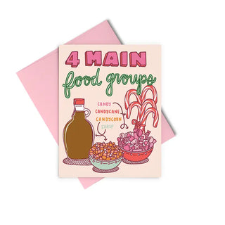 4 Food Groups Card
