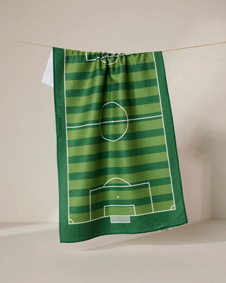Goal Geometry Tea Towel