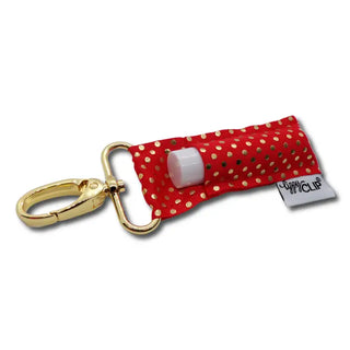 Gold Dots on Red LippyClip®
