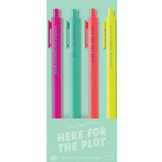 Here For The Plot Jotter Set