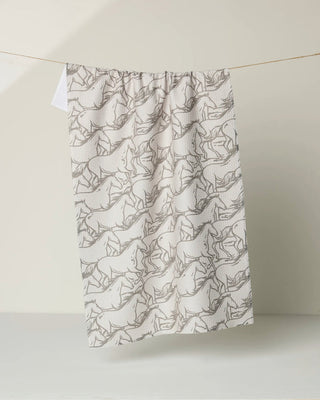 Full Stride Geometry Tea Towel