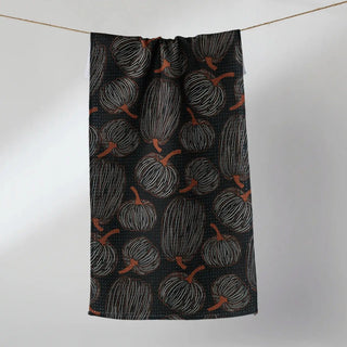 Pinstripe Patch Geometry Bar Towel