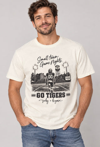Small Town Game Nights Football T-Shirt PREORDER