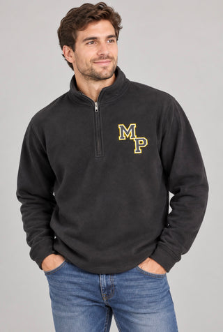 MP Embroidered Quarter Zip Pullover