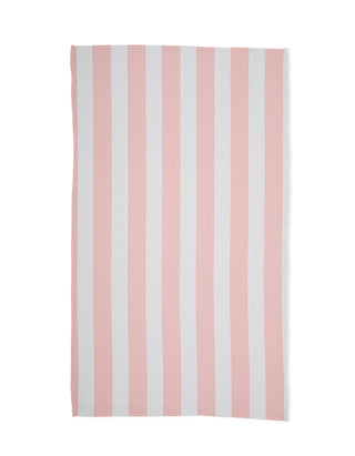 Summer Bold Pink Geometry Tea Towel