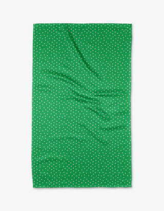 Luck and Dots Geometry Tea Towel