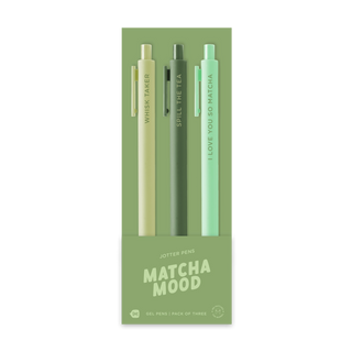 Matcha Mood Jotter Set