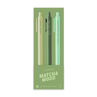 Matcha Mood Jotter Set