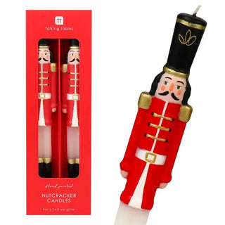 Nutcracker Christmas Candles | 2 Pack