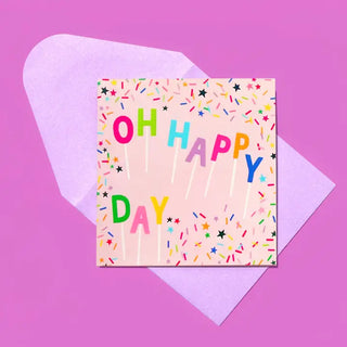 Oh Happy Day Card + Envelope