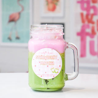Strawberry Matcha Soy Candle