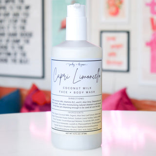 Capri Limoncello Coconut Milk Body Wash