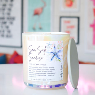 Sea Salt Sunrise Soy Candle