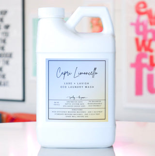 Capri Limoncello Luxe + Lavish Eco Laundry Wash