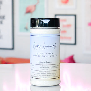 Capri Limoncello Luxe + Lavish Deodorizing Powder