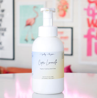 Capri Limoncello Organic Foaming Hand Soap