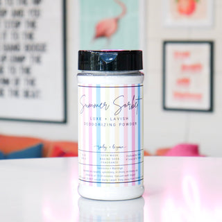 Summer Sorbet Luxe + Lavish Deodorizing Powder