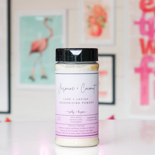 Jasmine + Coconut Luxe + Lavish Deodorizing Powder