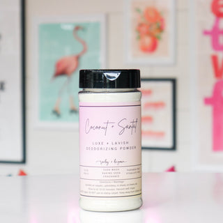 Coconut + Santal Luxe + Lavish Deodorizing Powder