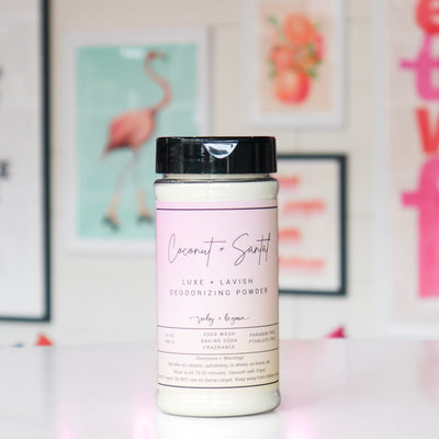 Coconut + Santal Luxe + Lavish Deodorizing Powder