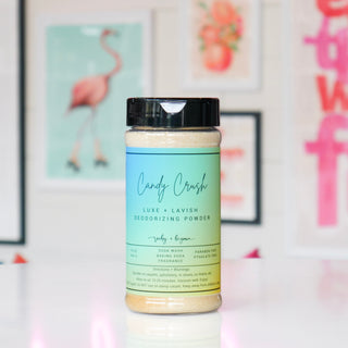 Candy Crush Luxe + Lavish Deodorizing Powder