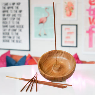 Wooden Incense Holder