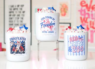 Starfruit + Coconut Cream Independence Day Soy Candle