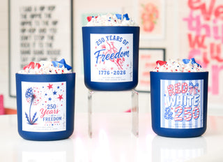 Starfruit + Coconut Cream Independence Day Soy Candle